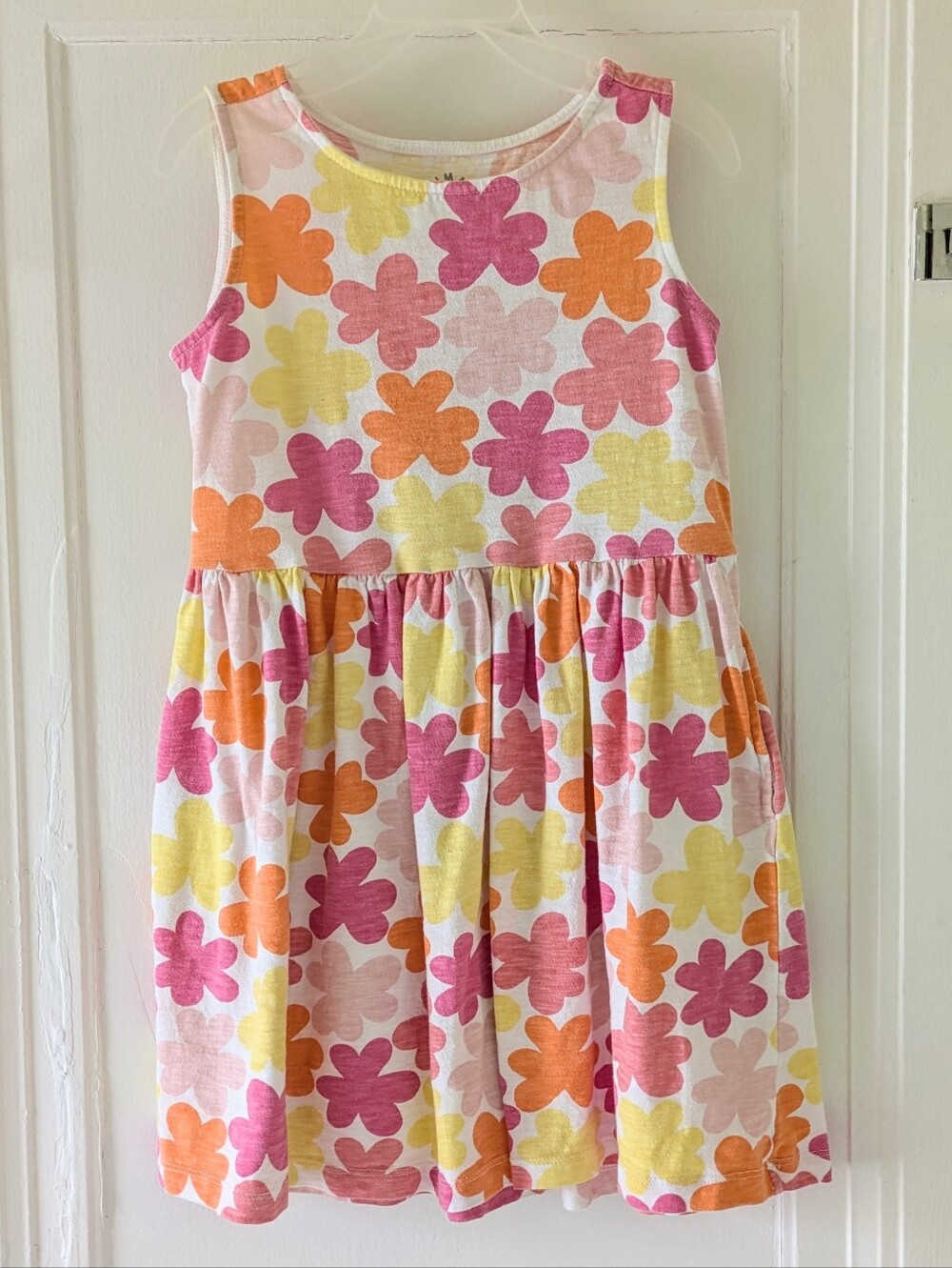 Primary Sleeveless Daisy Dress